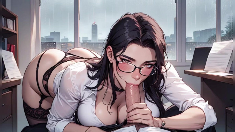ERFWS: 大きな尻のオフィスガールのセックス