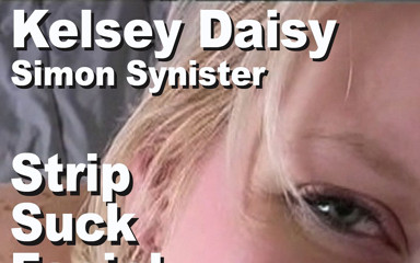 Edge Interactive Publishing: Kelsey Daisy и Simon Synister, стриптиз, отсос камшота на лицо