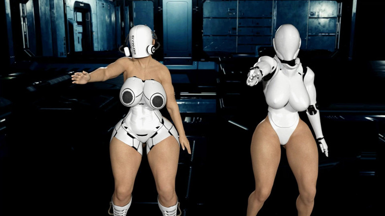 Custom Fantasy Productions: Cyborg freine dehors