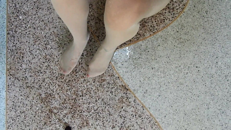 MissAnja_FH: 나와 함께 정액!스타킹을 입은 젖은 시오후키