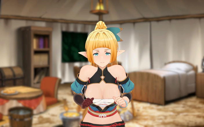 Adult Games by Andrae: 내 엘븐 닌자, 도망쳐! 3D 게임 플레이 2부 - Lizet의 훈련과 탐험이 시작됩니다.