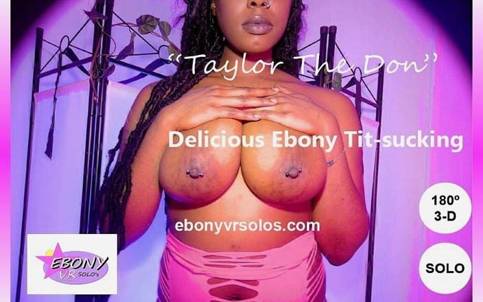 Ebony VR solos virtual reality adult films: Tetek eboni yang lazat - menghisap vol. 1 - buah dada besar &amp; pantat...