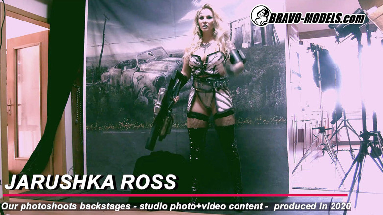 Bravo Models Media: 384-Backstage sesja zdjęciowa Jarushka Ross - Dorosły
