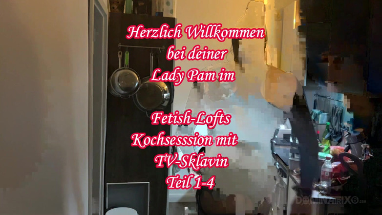 LadyPam: Kök fisting frenesi - mogna slampor sträckta vidöppna