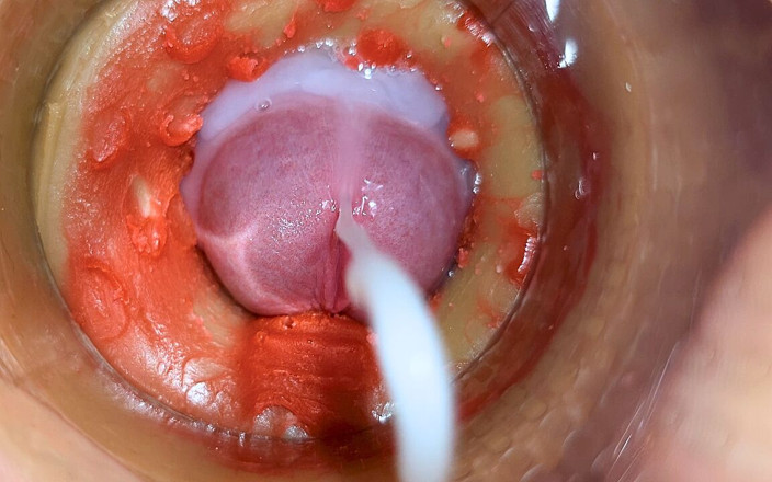 Creme sperm: Une Caméra Dans Une Chatte Profonde Capture Une Énorme Éjaculation De Sperme 4K