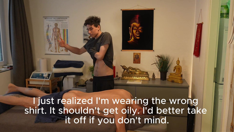Dylan Swatson: Meșter heterosexual este sedus sexual de un maseur sexy