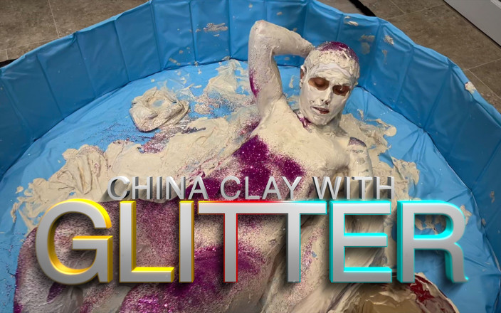 Wamgirlx: Clay and Glitter - wam wet और गन्दा Sploshing