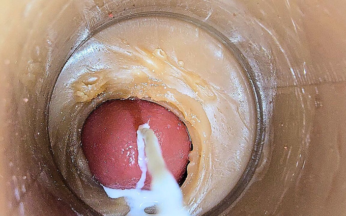 Creme sperm: Super Éjaculation Dans Le Trou Asmr Caméra Interne Excellente 4K