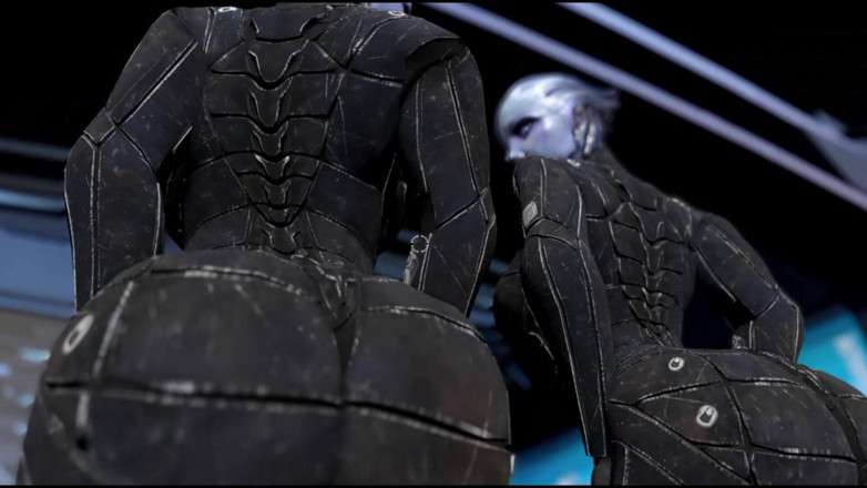 Denis animation: Asari Twins Alien Sex