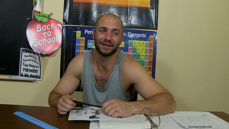 Teach Twinks: Menemu bual Hunky David