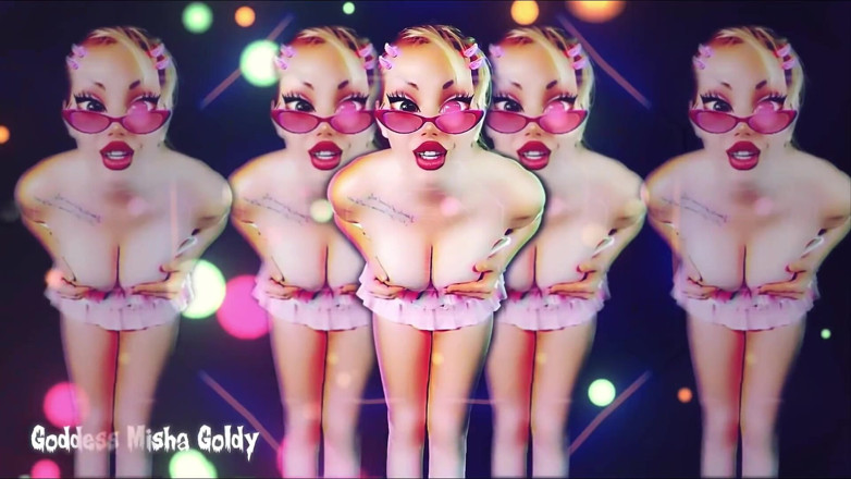 Goddess Misha Goldy: あなたは命のない哀れな敗者であり、エッジング、グーニング、けいれんを続けてください、ポルノゾンビ!