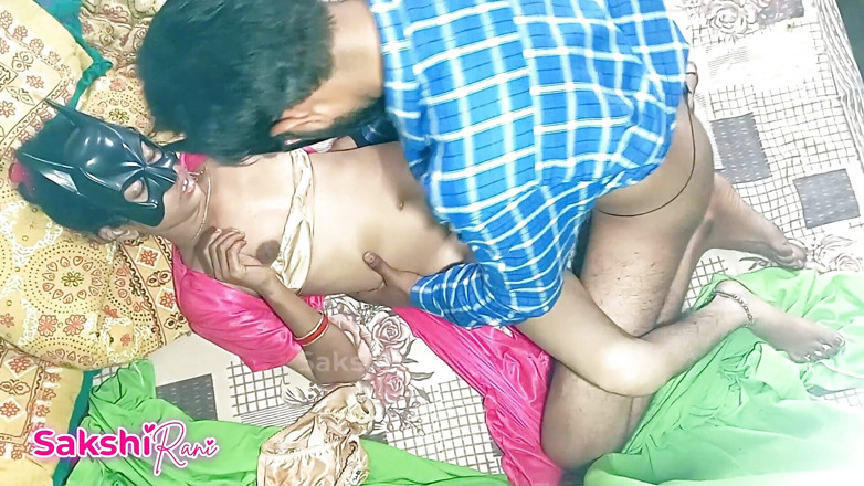 sakshi_raniii: Dia dos Namorados Especial - Silky Pink Nighty, Sakshi Bhabhi fodendo...