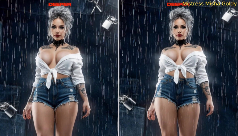 Goddess Misha Goldy: Ripetizione del sedere