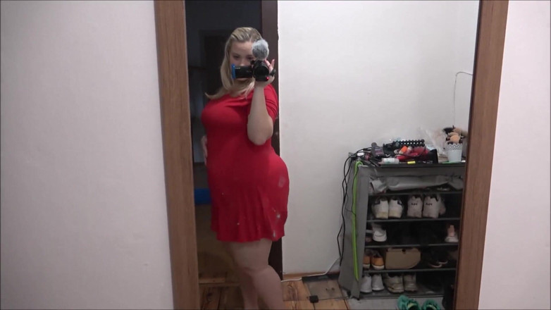 Bootyass Girl: Enorme culo gordito folla gran consolador