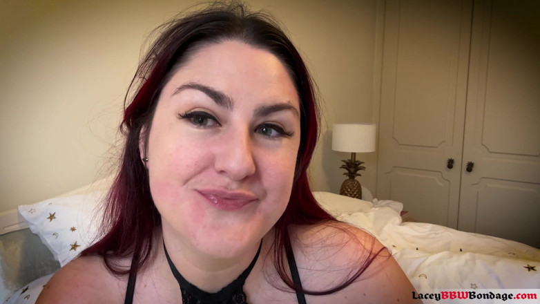 Lacey BBW Bondage: Lacey - selbstknebel-orgasmen teil 2