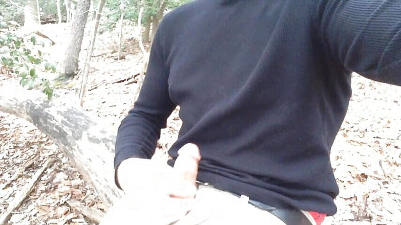 TJenner: Wichsen im Wald am see, guter cumshot und orgasmus. Ich...