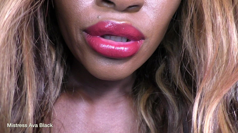Mistress Ava Black: Recaída para mis labios