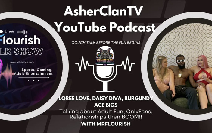 Mr Flourish Live: Podcast pour cinq personnes du Mexique aux États-Unis avant une séance...