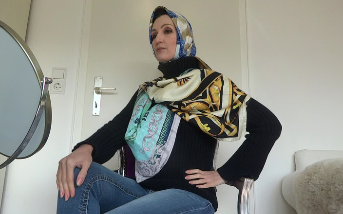 Lady Victoria Valente: 3 jedwabne apaszki - różne stylizacje
