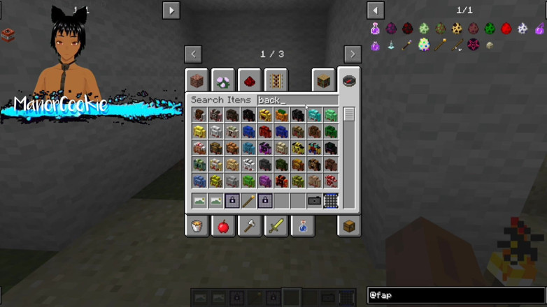 Manor Cookie: Minecraftのジェニーモッドファップクラフトは筋肉質の継母アレックスで、彼女のお尻は巨大です