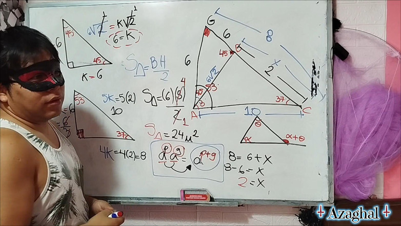 Azaghal: 14 il piacere del triangolo nella tua X