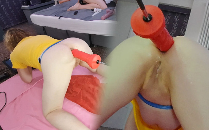 Spike Essex: Anale orgasmen auf der fickmaschine für sexy MILF Lisa Essex