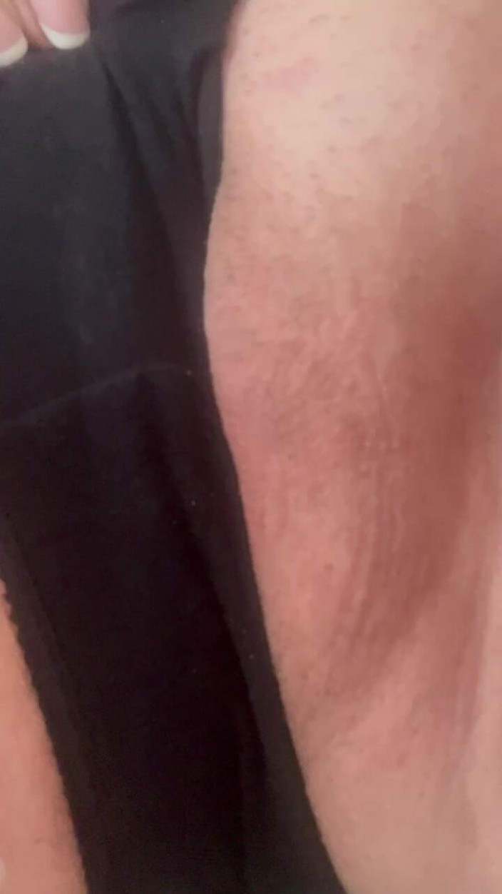 Julie Cunningham: Wanking i smutsiga gamla svarta Knickers med fläckar - Julie Cunningham