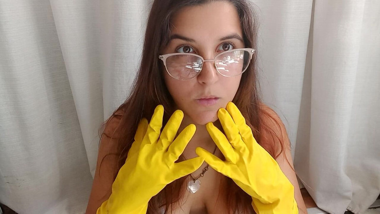 melu_world: Latexové rukavice Bubblegum a Balon Blowing - Bunny Looner