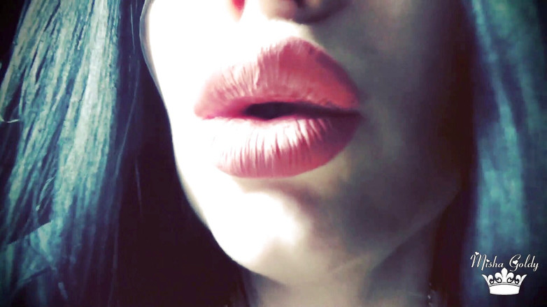 Goddess Misha Goldy: Meine pov-küsse werden dich ASMR zum kommen bringen