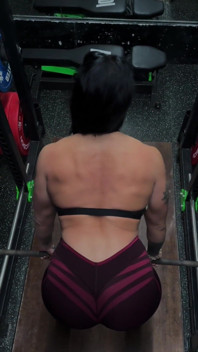 Muscles and a Peachy Ass