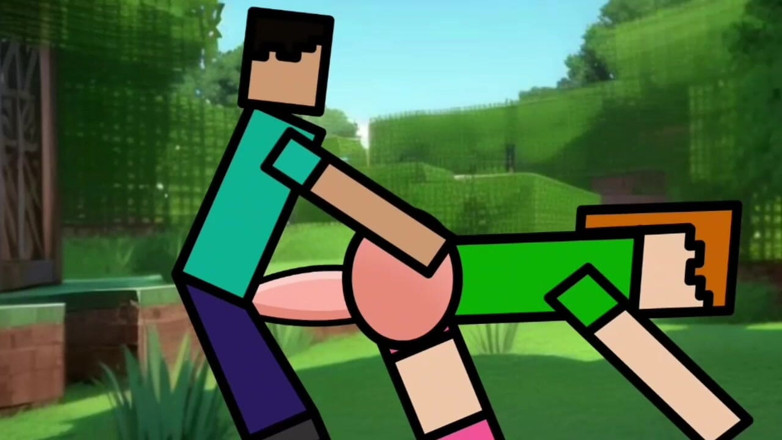 Animate golden: Steve se fute cu Alex (ejaculare internă)