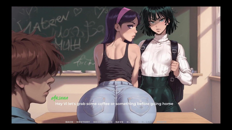 Cumming Gaming: Mijn nieuwe vriendin taboe Hentai-spel ep.1 Mijn vriendin en haar...