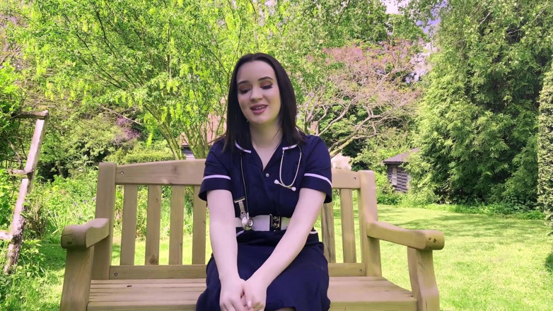 Brit Studio: Cheat on your GF: nurse Lana tells you to wank...