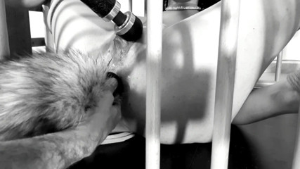 Bdsmlovers91: Min kattunge älskar att komma och spruta - bondage fitta och röv...