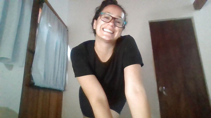 Nathalieprez4: Profesora de yoga te hace correrte en su culo