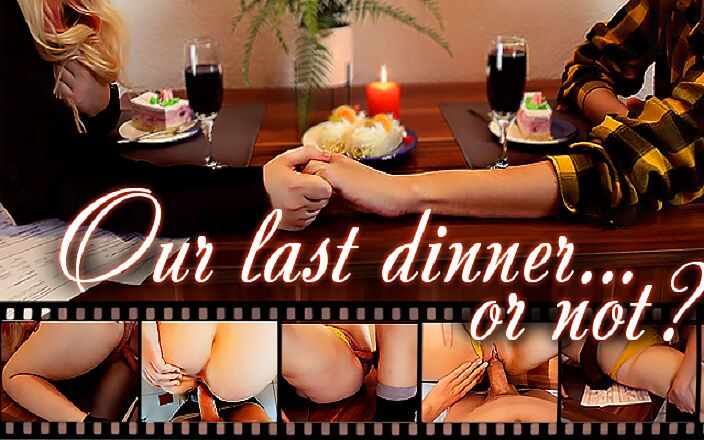 MyLovelyDove: Our last dinner turned into hot sex. Romantic. Pov. Big...