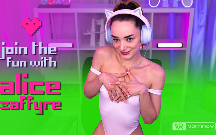 VR pornnow Games: Sesión de juegos eróticos protagonizada por Alice Zaffyre (paso a paso)