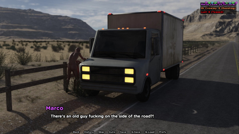 Porny Games: La fidanzata di Lounatick - creampie nel deserto bollente, Idroto con...