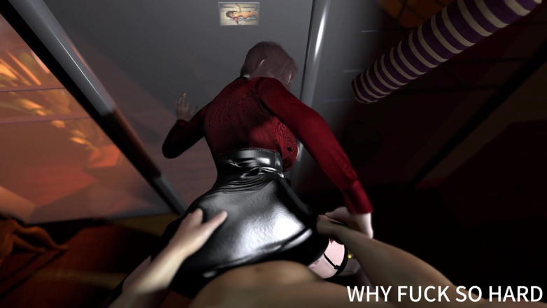 Why fuck so hard: 3D, une femme asiatique à gros cul trompe son mari avec...