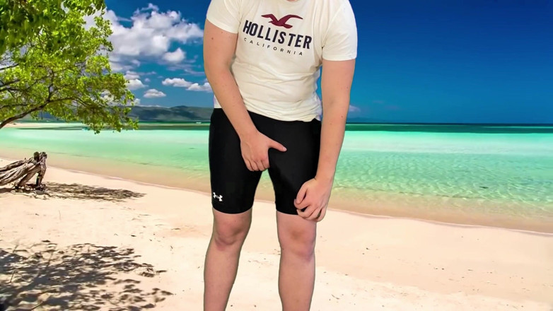 Lucas Nathan King: Risicovolle masturbatie op het strand