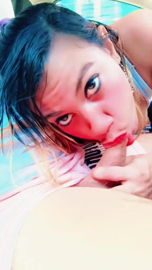 TheKondonMen: Delicius baby-mädchen giv mich blowjob fahren auto, sie isst all...