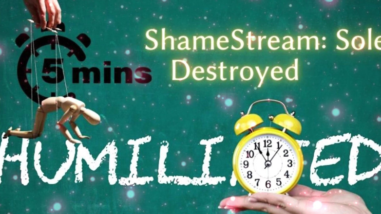 Goddess Misha Goldy: Shamestream : semelle détruite