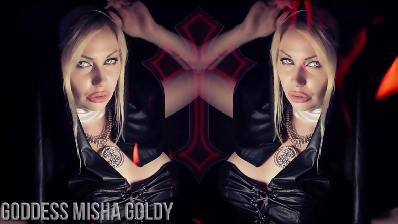Goddess Misha Goldy: Mastürbasyon yapmak için sebebin bensem cehennemde olacaksın