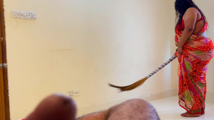 Aria Mia: Hardcore cazzo desi cameriera! -Grezzo