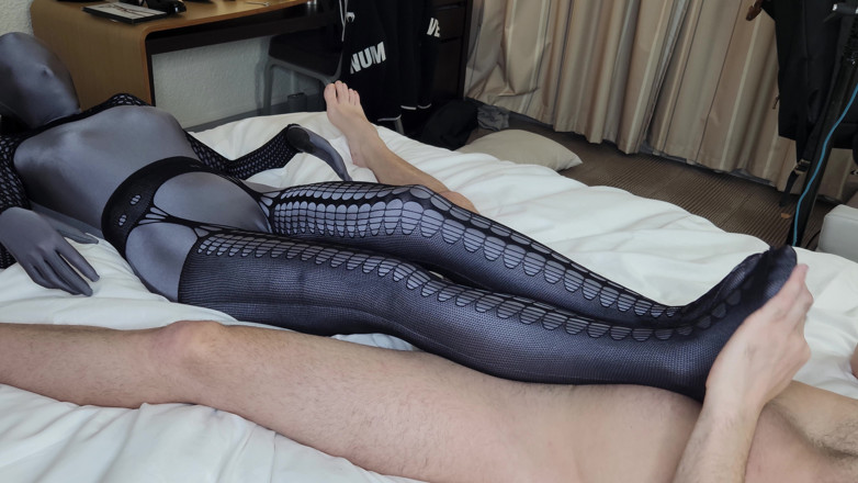 Nylon Xtreme: 250 poV Nora fox Frey Zentai