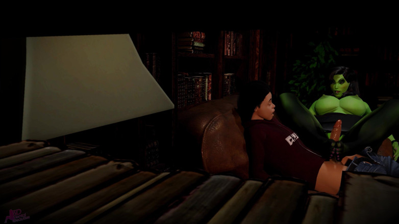 3DHentaiBeauties: She-Hulk: o Caso da Submissão