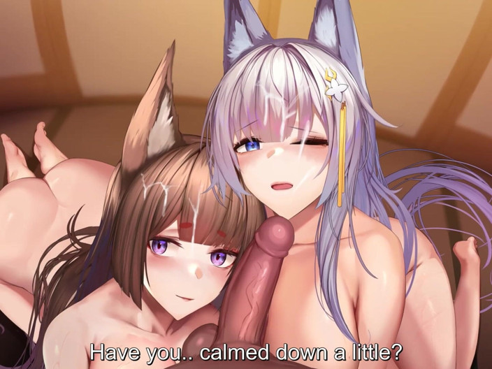 Velvixian_2D: Azur lane - amagi x shinano у тріо