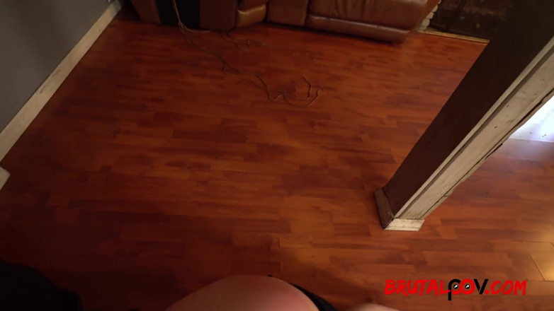 Wild POV: Грубое видео от первого лица - Bambi Black - проказливую падчерицу наказали