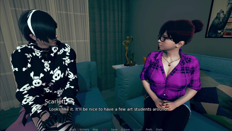 Johannes Gaming: Yuri University #1 Rose hittar sin väg med hela kvinnan.