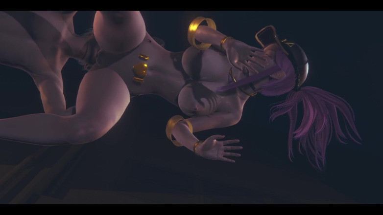 HentaiTubes: Lol Hentai - Akali pompino e cunnilingus in strada - giapponese asiatico...